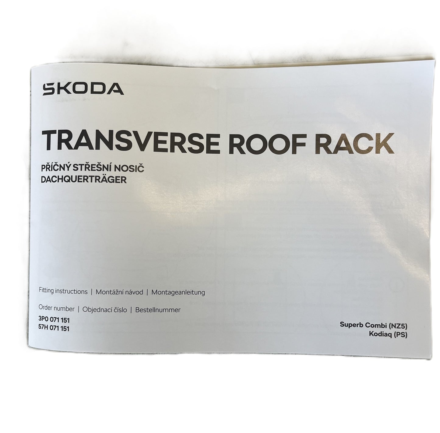 Barre trasversali Škoda