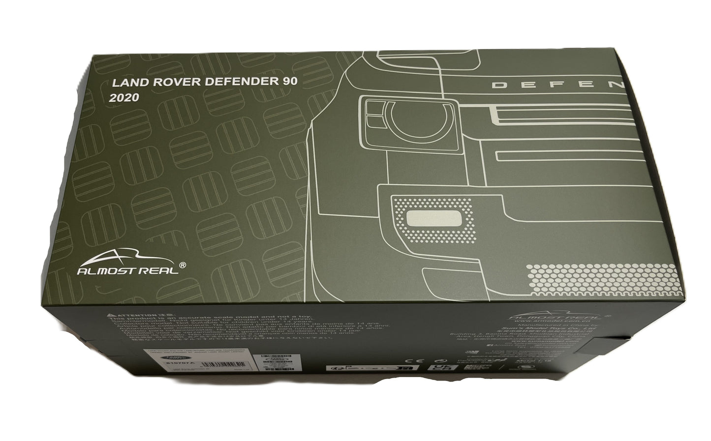 Modellino Land Rover Defender 110 V8