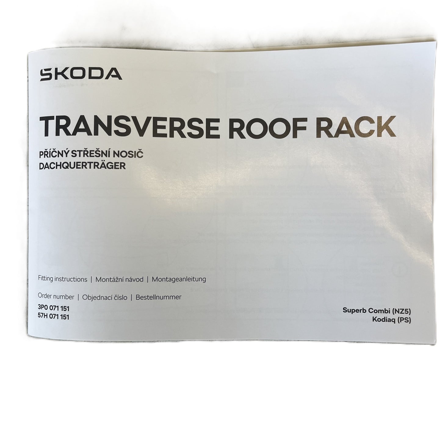 Barre trasversali Škoda
